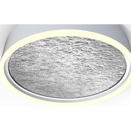 Wofi 9002-103L - Himmennettävä LED-kattovalaisin BORDEAUX LED/60W/230V hopea