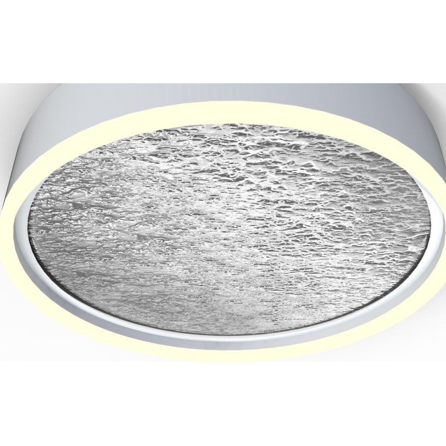 Wofi 9002-103L - Himmennettävä LED-kattovalaisin BORDEAUX LED/60W/230V hopea