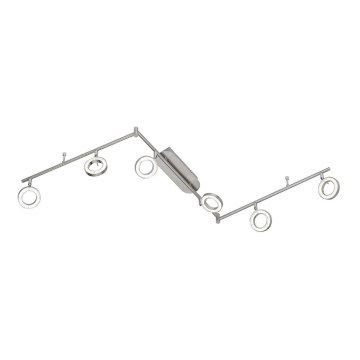 Wofi 9008.06.54.6000 - LED -himmennettävä kohdevalo NAOMI 6xLED / 5W / 230V