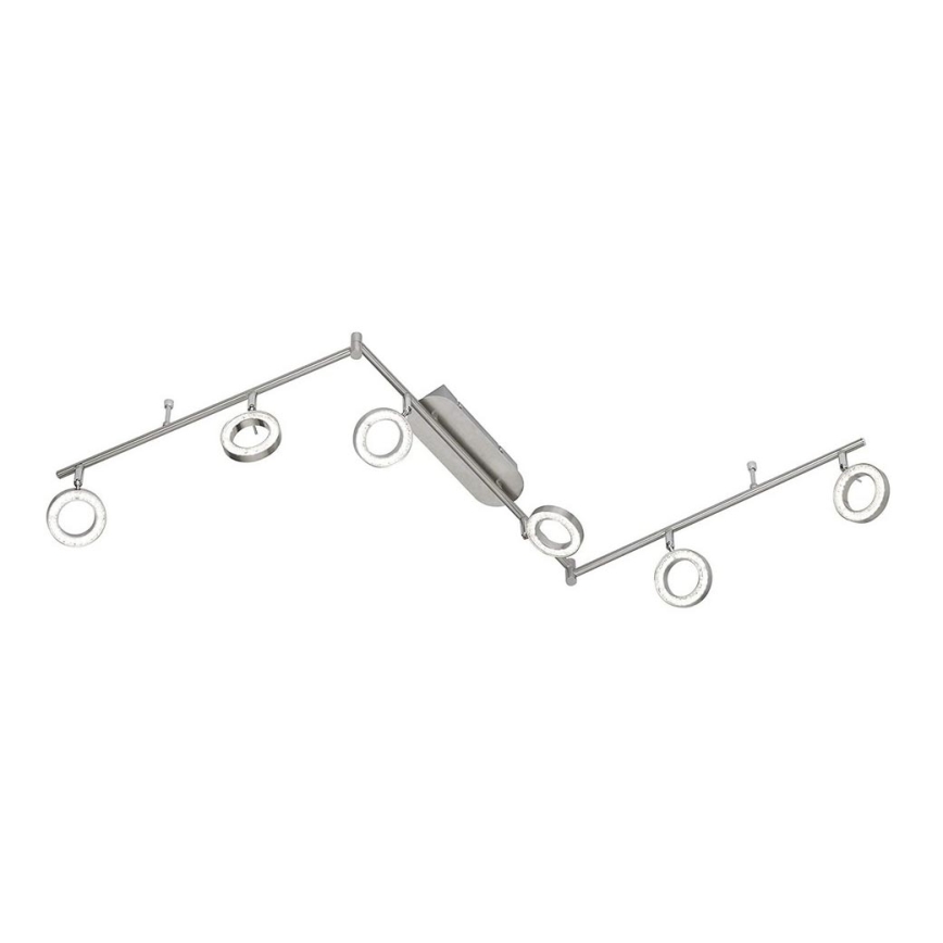 Wofi 9008.06.54.6000 - LED -himmennettävä kohdevalo NAOMI 6xLED / 5W / 230V