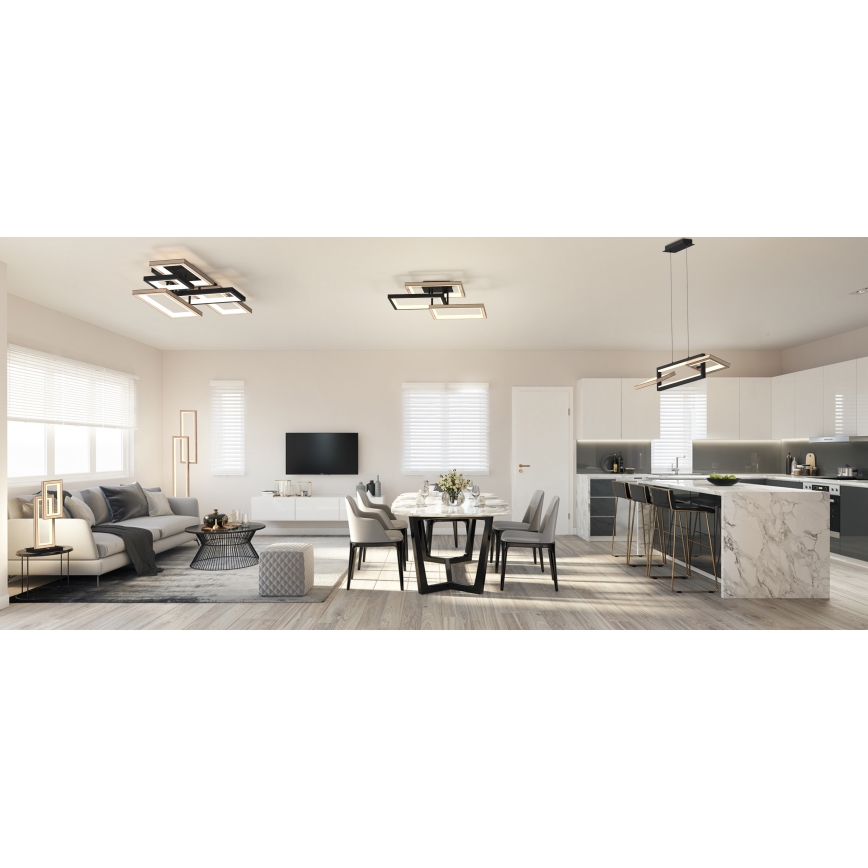 Wofi 9022-306S - Himmennettävä LED-kattovalaisin MATERA LED/40W/230V