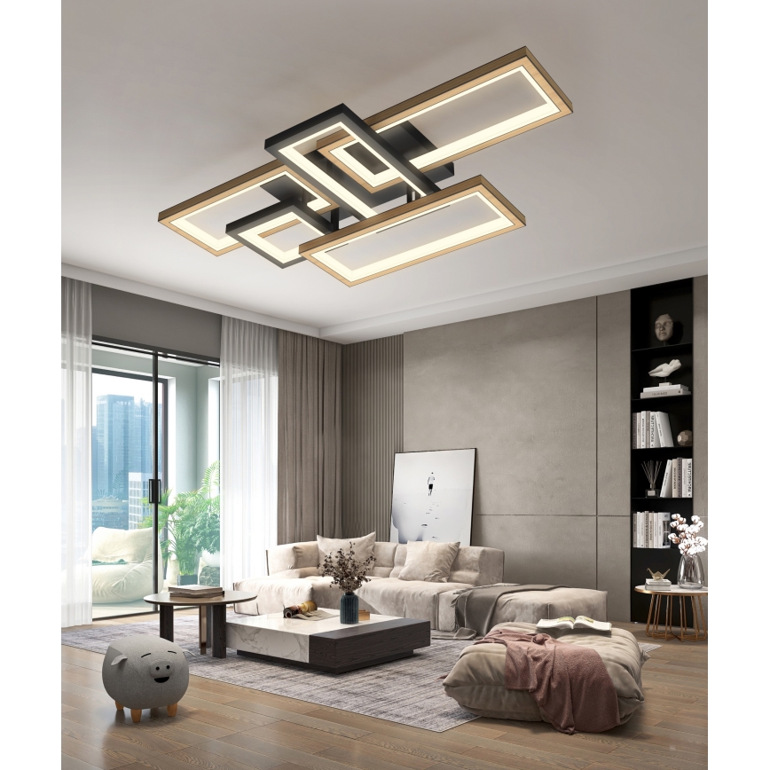 Wofi 9022-506 - LED himmennettävä kattovalaisin MATERA LED/60W/230V
