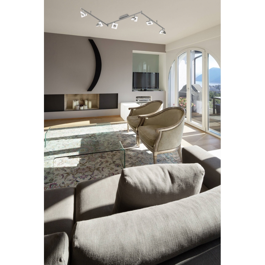 Wofi 9026.06.64.5000 - LED-kohdevalaisin ZARA 6xLED/5,2W/230V