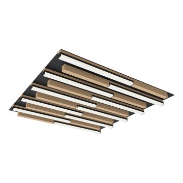 Wofi 9031-1006 - LED himmennettävä kattovalaisin PALERMO LED/40W/230V kumipuu