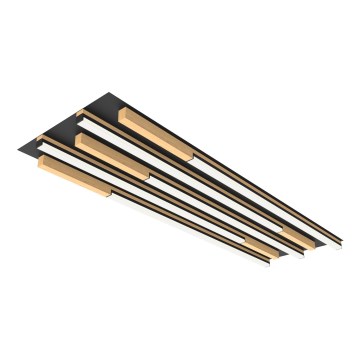 Wofi 9031-506L - LED himmennettävä kattovalaisin PALERMO LED/57W/230V kumipuu