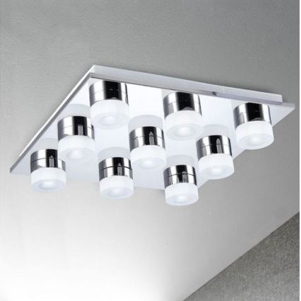 Wofi 9175.09.01.0000 - LED Himmennettävä kattovalo LOGAN 9xLED/4,2W/230V