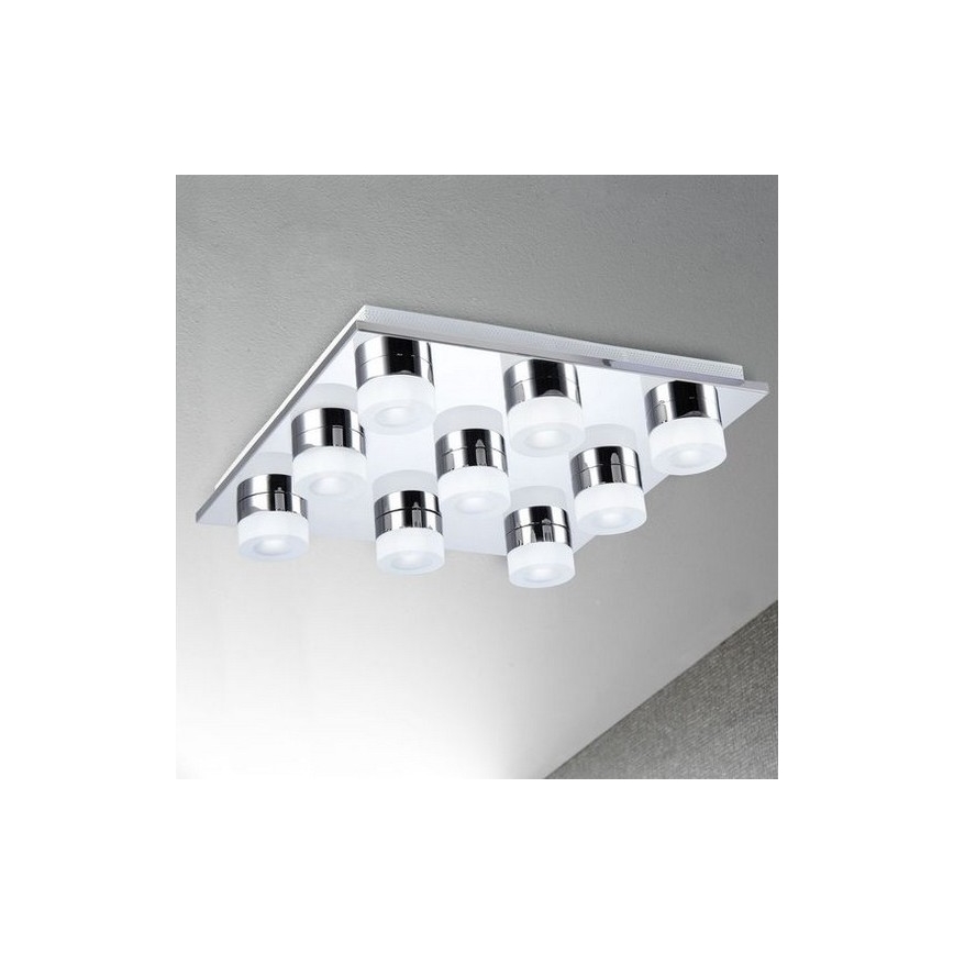 Wofi 9175.09.01.0000 - LED Himmennettävä kattovalo LOGAN 9xLED/4,2W/230V
