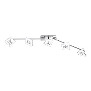 Wofi 9290.04.01.6000 - LED-kohdevalaisin LEA 4xLED/4W/230V