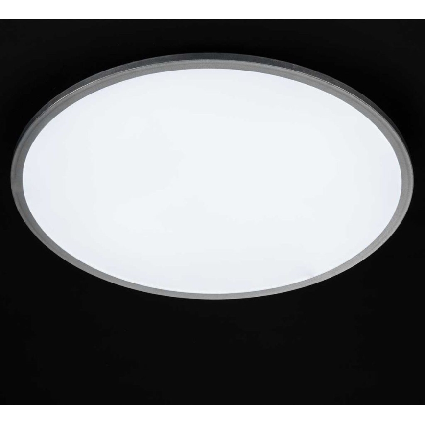 Wofi 9457.01.70.9600 - Himmennettävä LED-kattovalaisin LINOX LED/34W/230V 3000-6000K + kauko-ohjaus