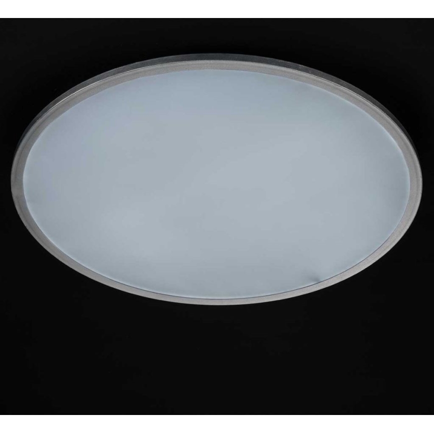 Wofi 9457.01.70.9600 - Himmennettävä LED-kattovalaisin LINOX LED/34W/230V 3000-6000K + kauko-ohjaus