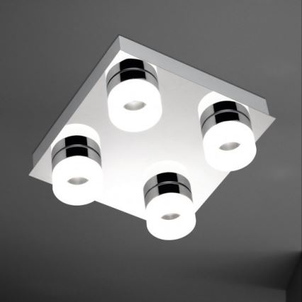Wofi 9502.04.01.0044 - LED -kattovalaisin LUCE 4xLED / 3,6W / 230V