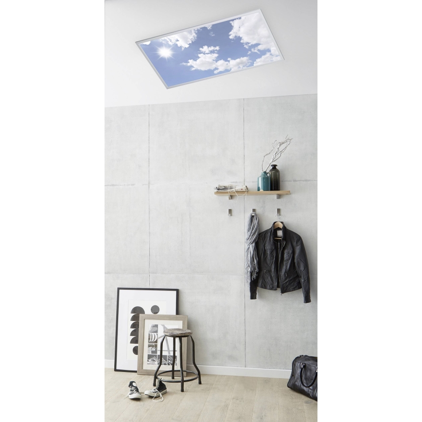 Wofi 9693.01.70.6200 - Himmennettävä LED-kattovalaisin LIV LED/44W/230V 2800-5500K + kauko-ohjaus