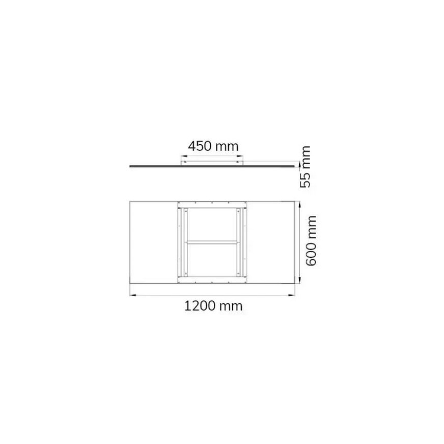 Wofi 9693.01.70.6200 - Himmennettävä LED-kattovalaisin LIV LED/44W/230V 2800-5500K + kauko-ohjaus