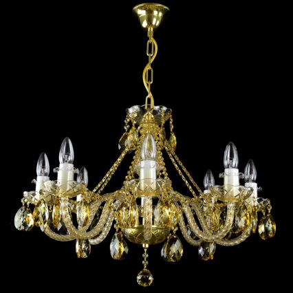 Wranovsky JWZ1140821008003 - Kristalli-ketjukattokruunu FINESSE 8xE14/40W/230V