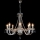 Wranovsky JWZ117082101 - Kristalli-ketjukattokruunu BONTON 8xE14/40W/230V