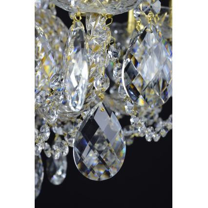 Wranovsky JWZ125122230 - Kristalli-ketjukattokruunu MARIERA 12xE14/40W/230V