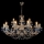 Wranovsky JWZ166182231 - Kristalli-ketjukattokruunu OCEAN 18xE14/40W/230V