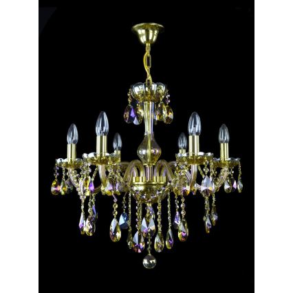 Wranovsky JWZ167061100 - Kristalli-ketjukattokruunu CLARIT 6xE14/40W/230V