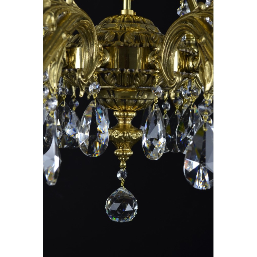 Wranovsky JWZ237121100 - Kristalli-ketjukattokruunu AVIOR 12xE14/40W/230V
