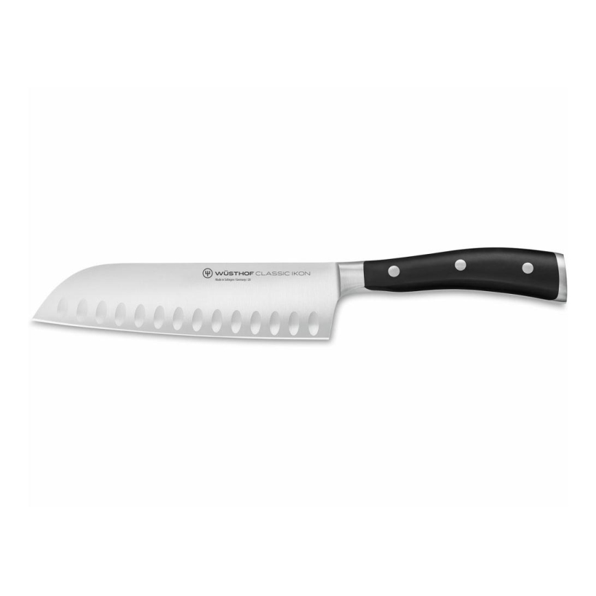 Wüsthof - Japanilainen keittiöveitsi CLASSIC IKON 17 cm musta