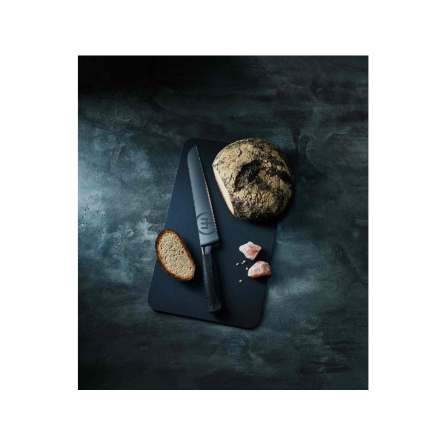 Wüsthof - Keittiöleipäveitsi PERFORMER 23 cm musta
