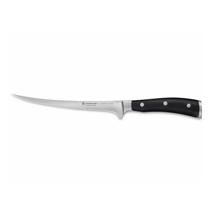 Wüsthof - Keittiön fileeveitsi CLASSIC IKON 18 cm musta
