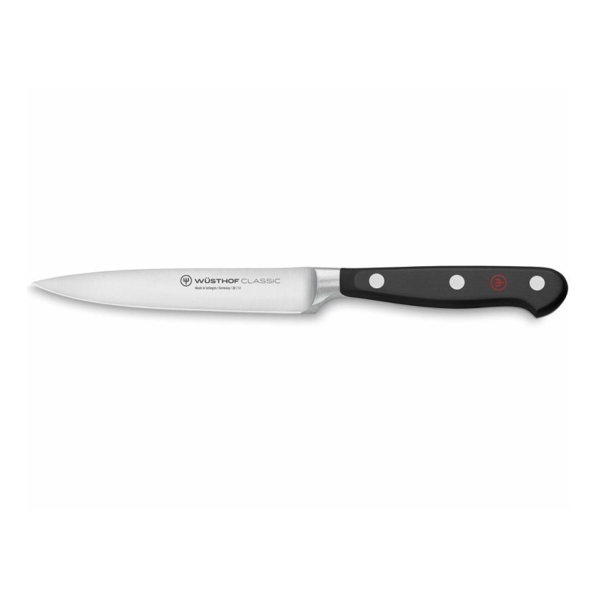 Wüsthof - Keittiön kuorimaveitsi CLASSIC 12 cm musta