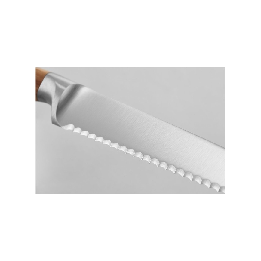 Wüsthof - Keittiön leipäveitsi AMICI 14 cm oliivipuu