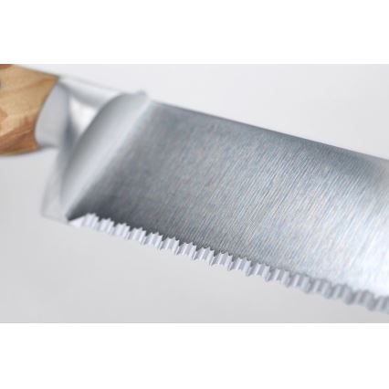 Wüsthof - Keittiön leipäveitsi AMICI 23 cm oliivipuu