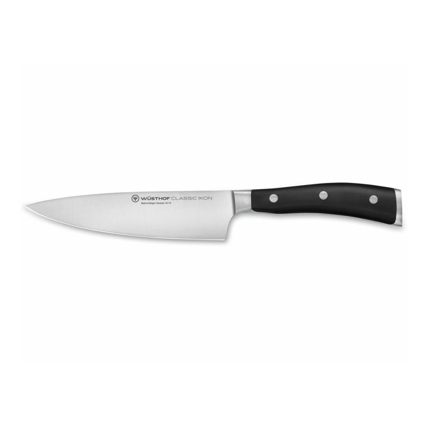 Wüsthof - Keittiöveitsi CLASSIC IKON 16 cm musta