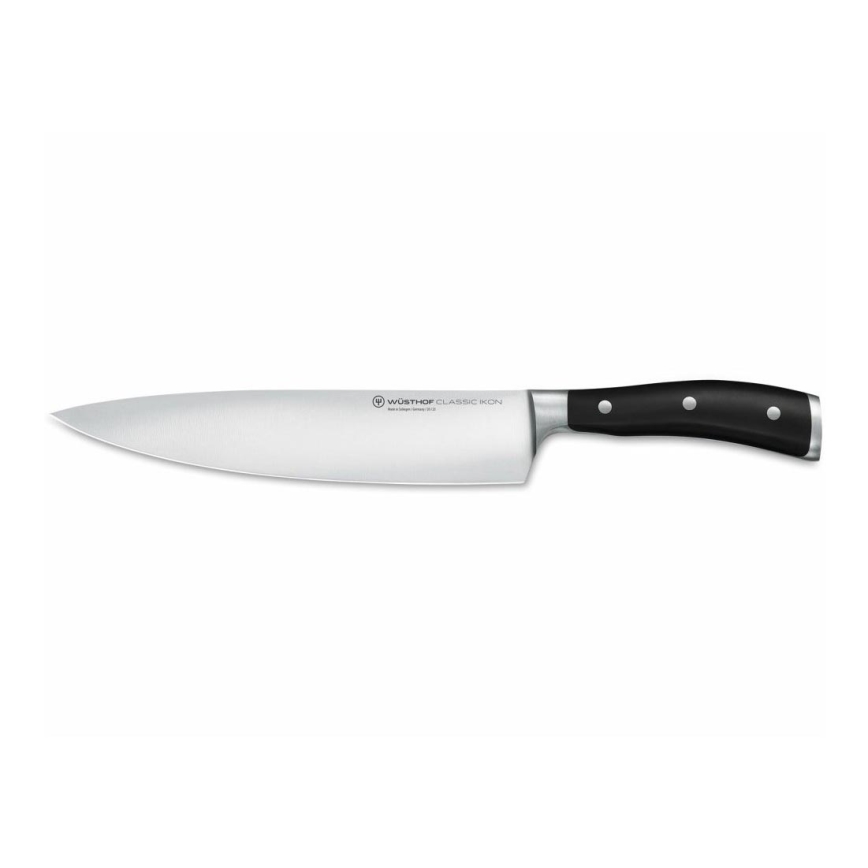 Wüsthof - Keittiöveitsi CLASSIC IKON 23 cm musta