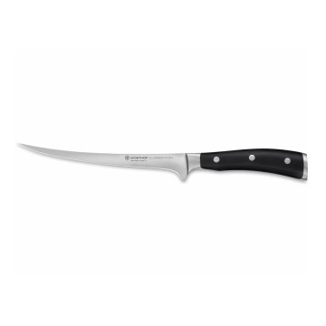 Wüsthof - Keittiöveitsi fileointiin CLASSIC IKON 18 cm musta