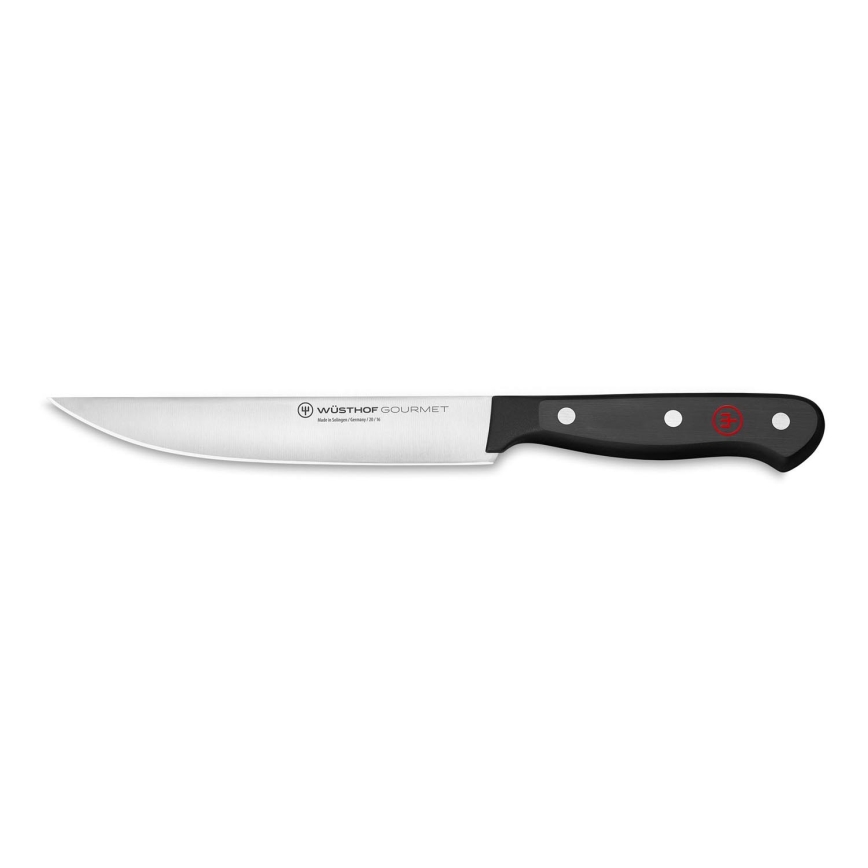 Wüsthof - Keittiöveitsi GOURMET 16 cm musta
