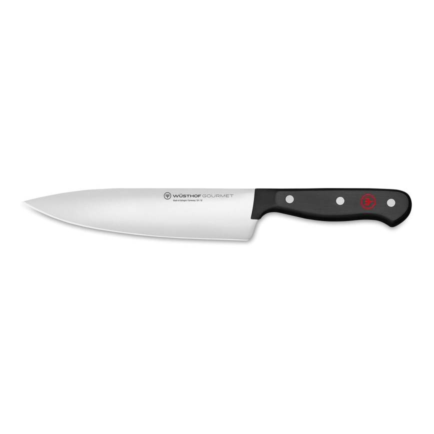 Wüsthof - Keittiöveitsi GOURMET 18 cm musta