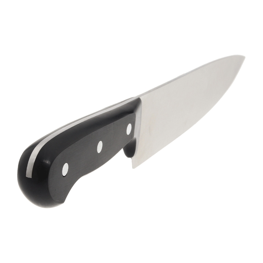 Wüsthof - Keittiöveitsi GOURMET 18 cm musta