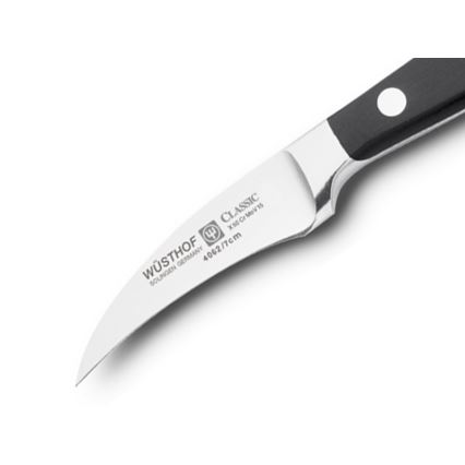 Wüsthof - Keittiöveitsi kuorimiseen CLASSIC 7 cm musta