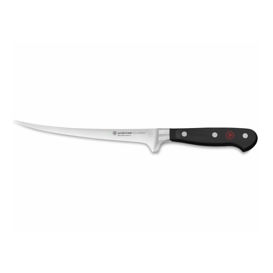 Wüsthof - Keittiöveitsi lihan irrottamiseen luusta CLASSIC 18 cm musta