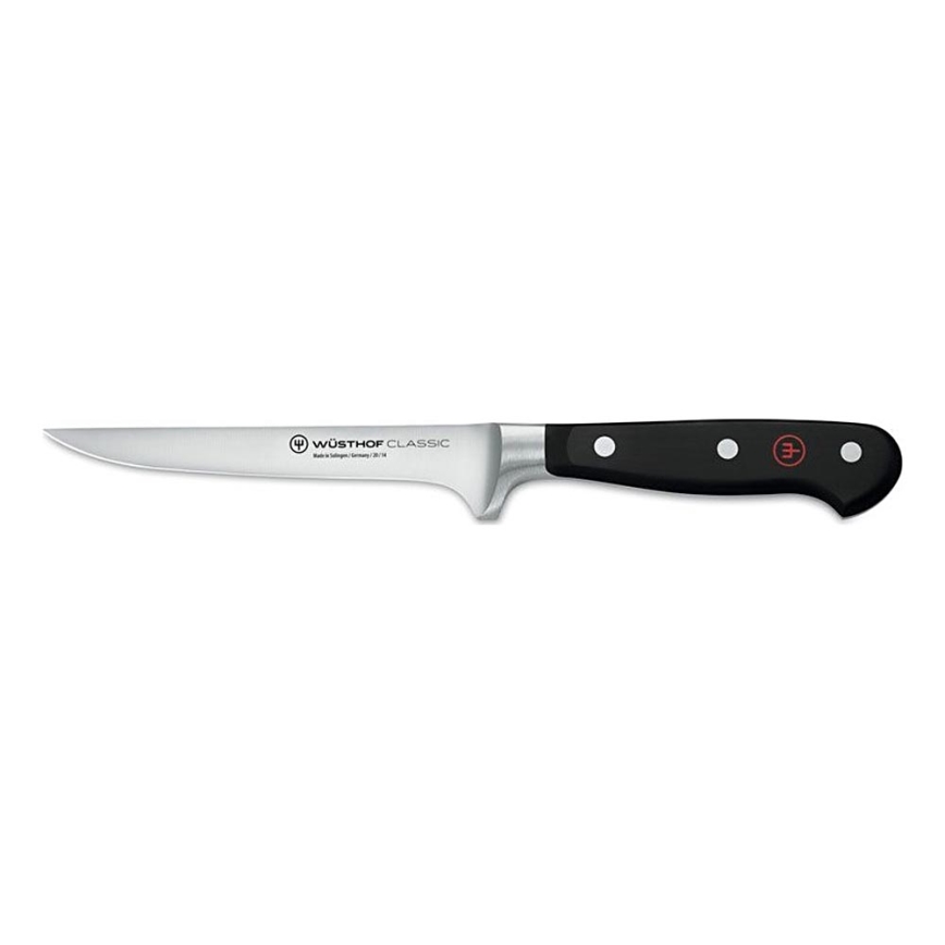 Wüsthof - Keittiöveitsi lihan luista irrottamiseen CLASSIC 14 cm musta