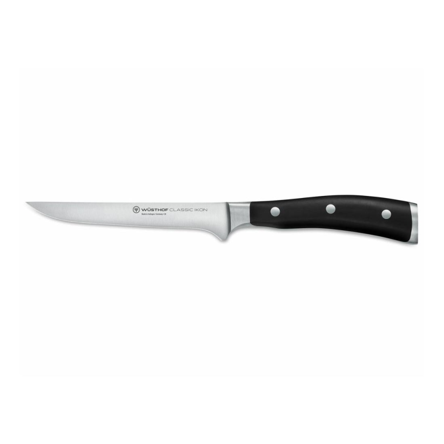 Wüsthof - Keittiöveitsi luun poistamiseen  CLASSIC IKON 14 cm musta