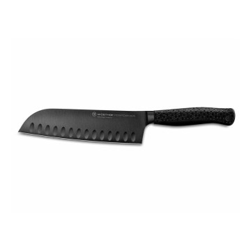 Wüsthof - Keittiöveitsi santoku PERFORMER 17 cm musta