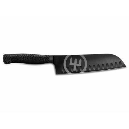 Wüsthof - Keittiöveitsi santoku PERFORMER 17 cm musta