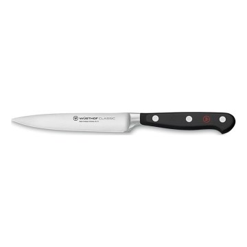 Wüsthof - Keittiöveitsi vihanneksille CLASSIC 12 cm musta