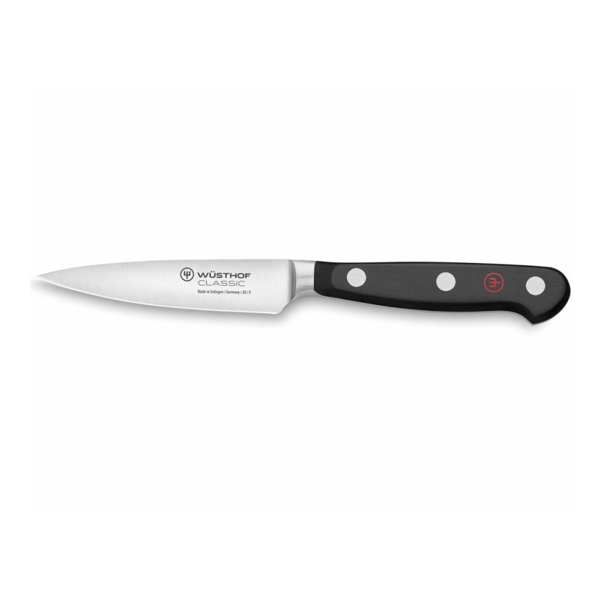 Wüsthof - Keittiöveitsi vihanneksille CLASSIC 9 cm musta
