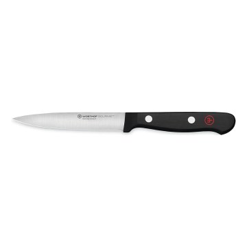 Wüsthof - Keittiöveitsi vihanneksille GOURMET 10 cm musta