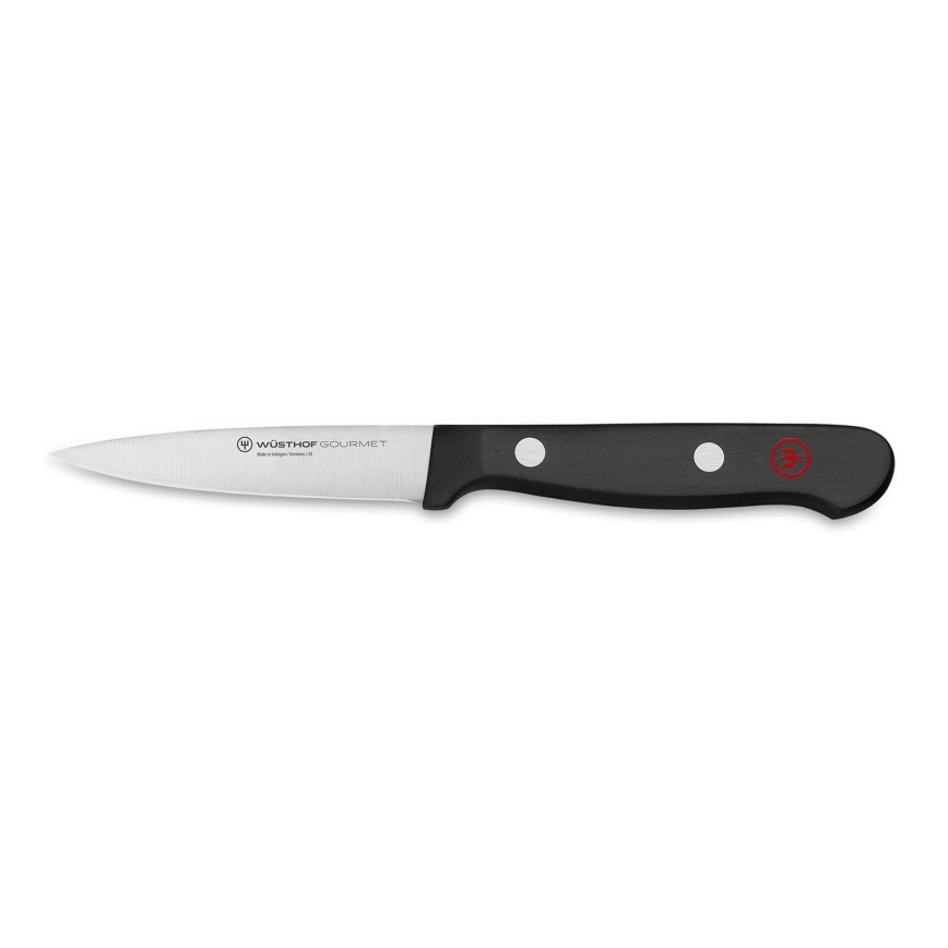Wüsthof - Keittiöveitsi vihanneksille GOURMET 8 cm musta
