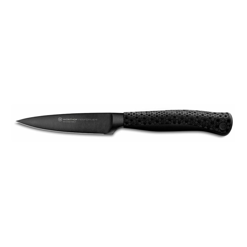 Wüsthof - Keittiöveitsi vihanneksille PERFORMER 9 cm musta