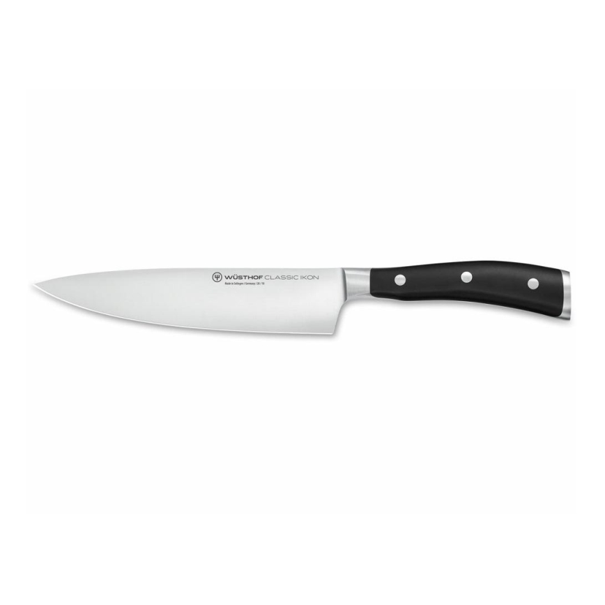Wüsthof - Kokin veitsi CLASSIC IKON 18 cm musta