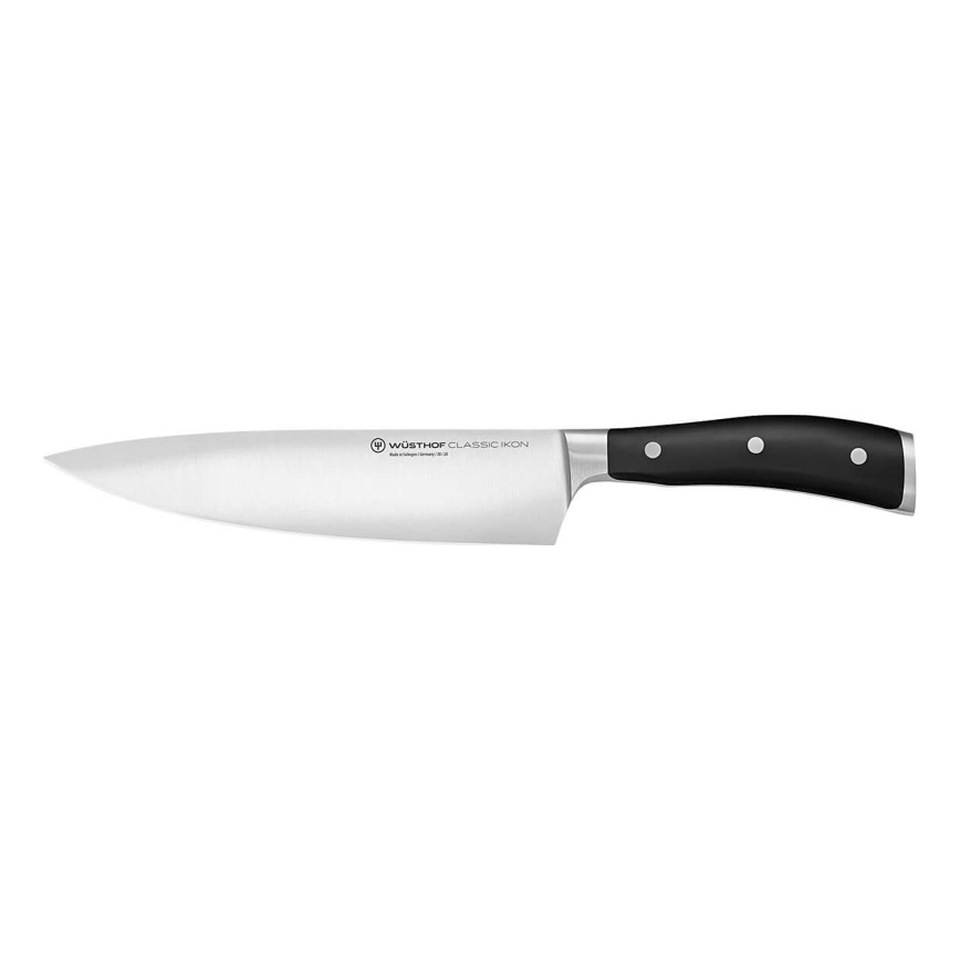 Wüsthof - Kokin veitsi CLASSIC IKON 20 cm musta