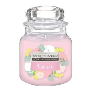 Yankee Candle - Tuoksukynttilä WITH LOVE keskitetty 340g 65-75 tunnit