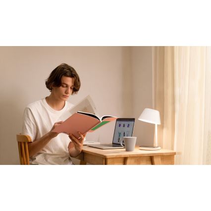 Yeelight - Himmennettävä LED-pöytävalaisin langattomalla latauksella Staria Bedside Lamp Pro LED/20W/230V Wi-Fi